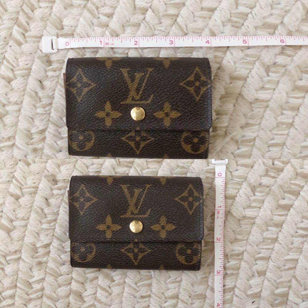 LOUIS VUITTON PORTE MONNAIE PLAT COIN PURSE - Picture 8 of 8